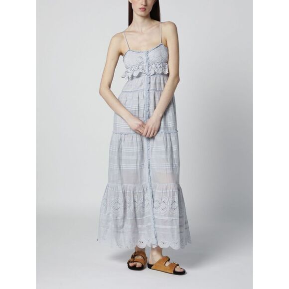 Isabel Marant Etoile Dress Woman Gnawed Blue